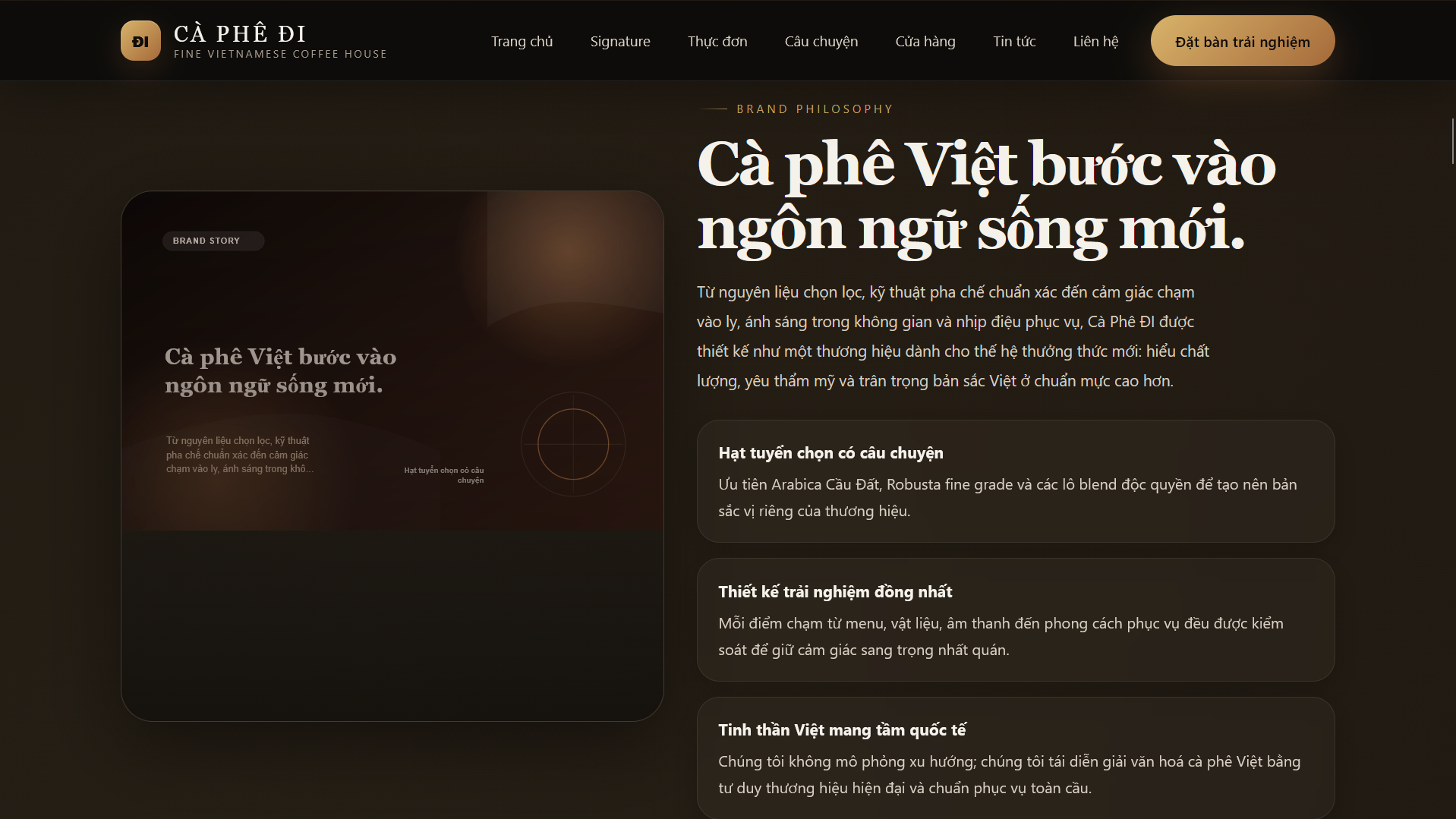 Cà Phê Đi Fine Vietnamese Coffee House