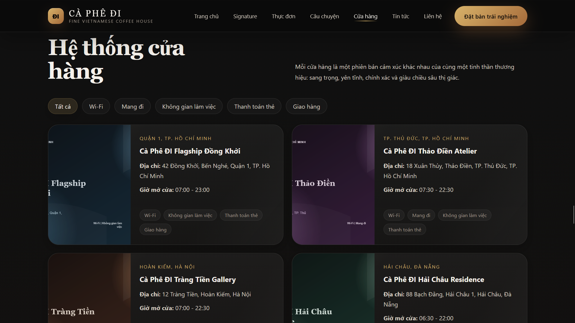 Cà Phê Đi Fine Vietnamese Coffee House