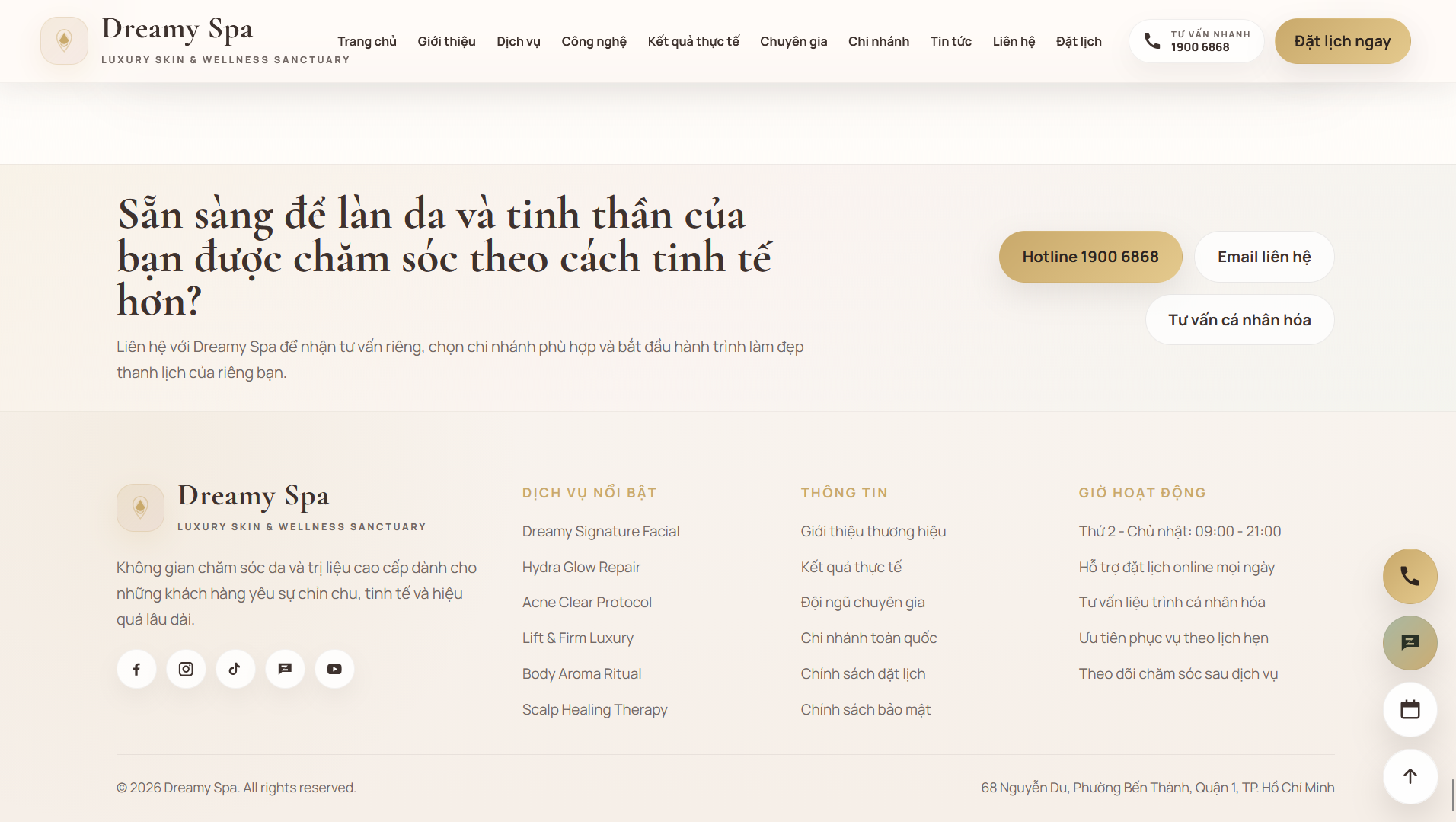 Dreamy Spa Boutique Luxury