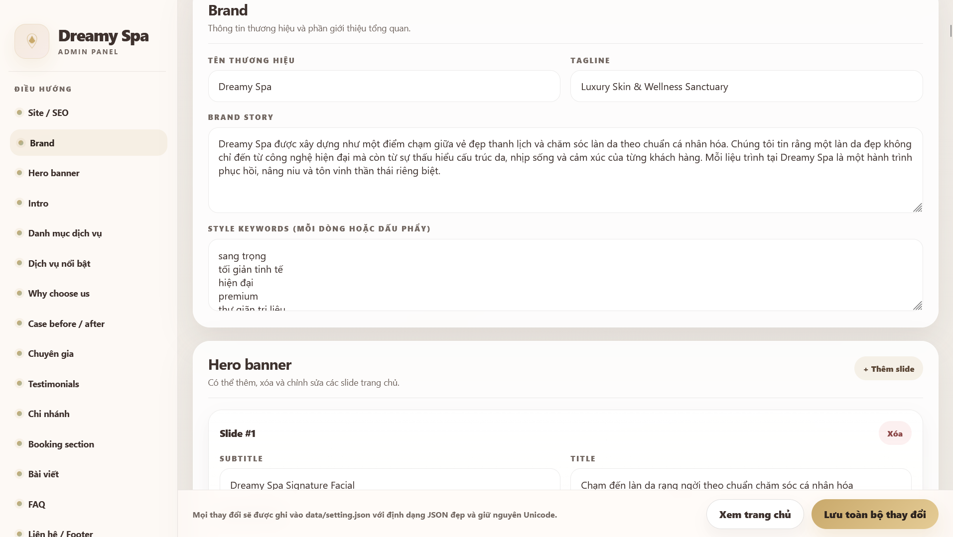 Dreamy Spa Boutique Luxury