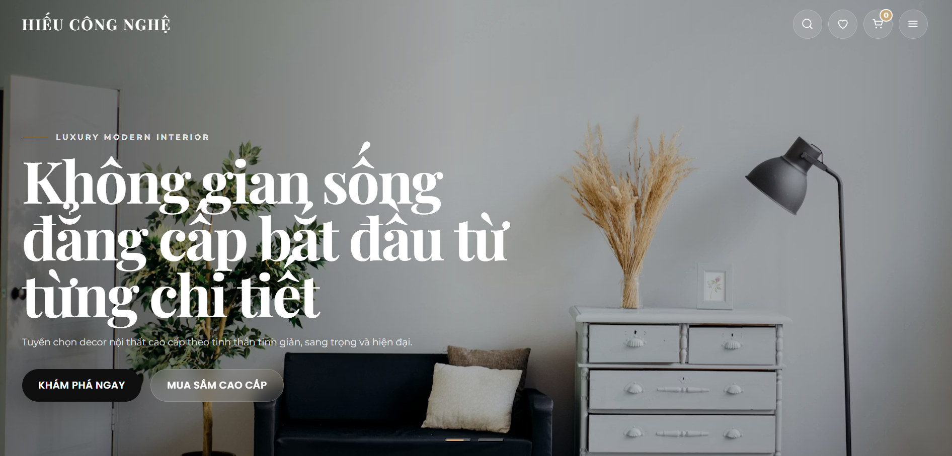 Website Nội Thất Decor V1