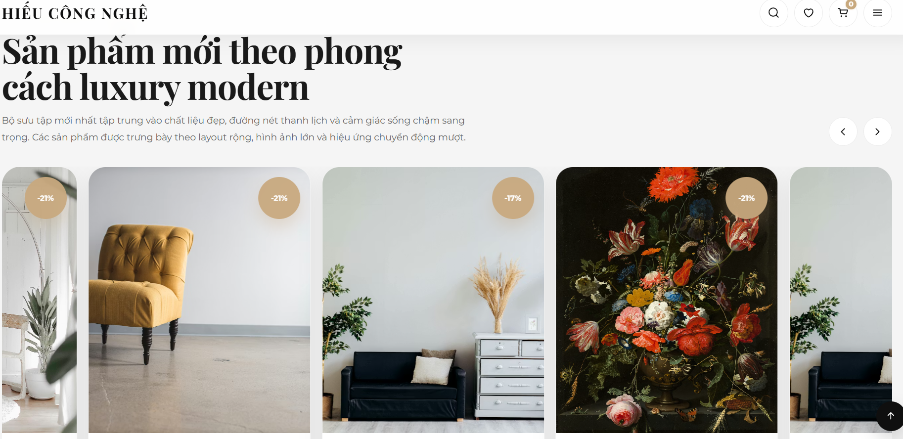 Website Nội Thất Decor V1