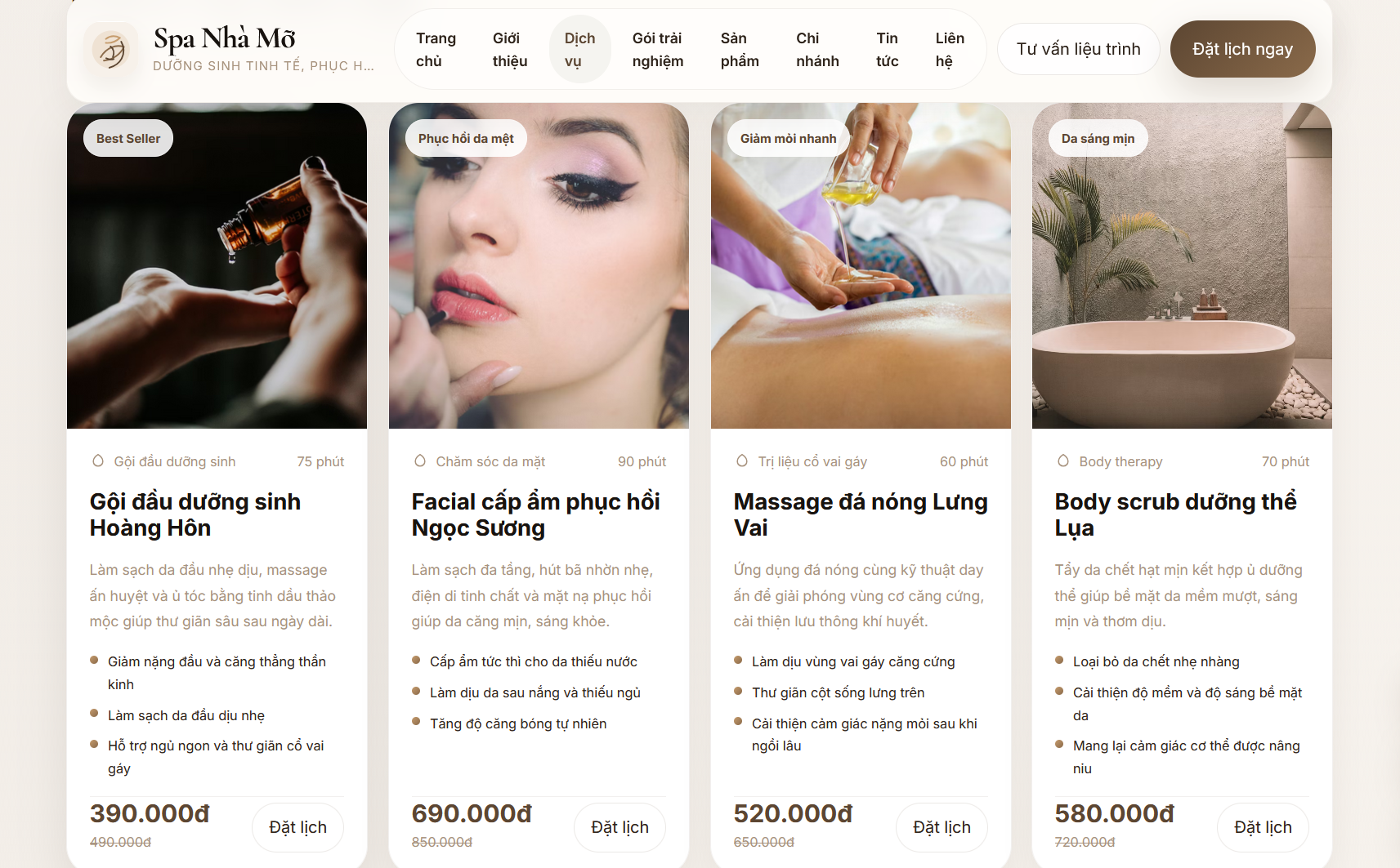 Spa Nhà Mỡ Ritual Care