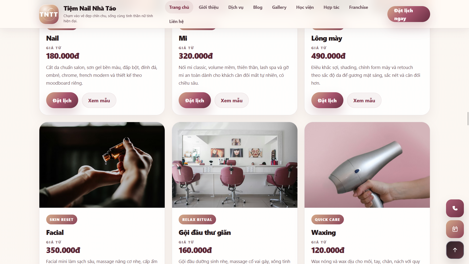 Tiệm Nail Nhà Táo Premium Beauty Studio