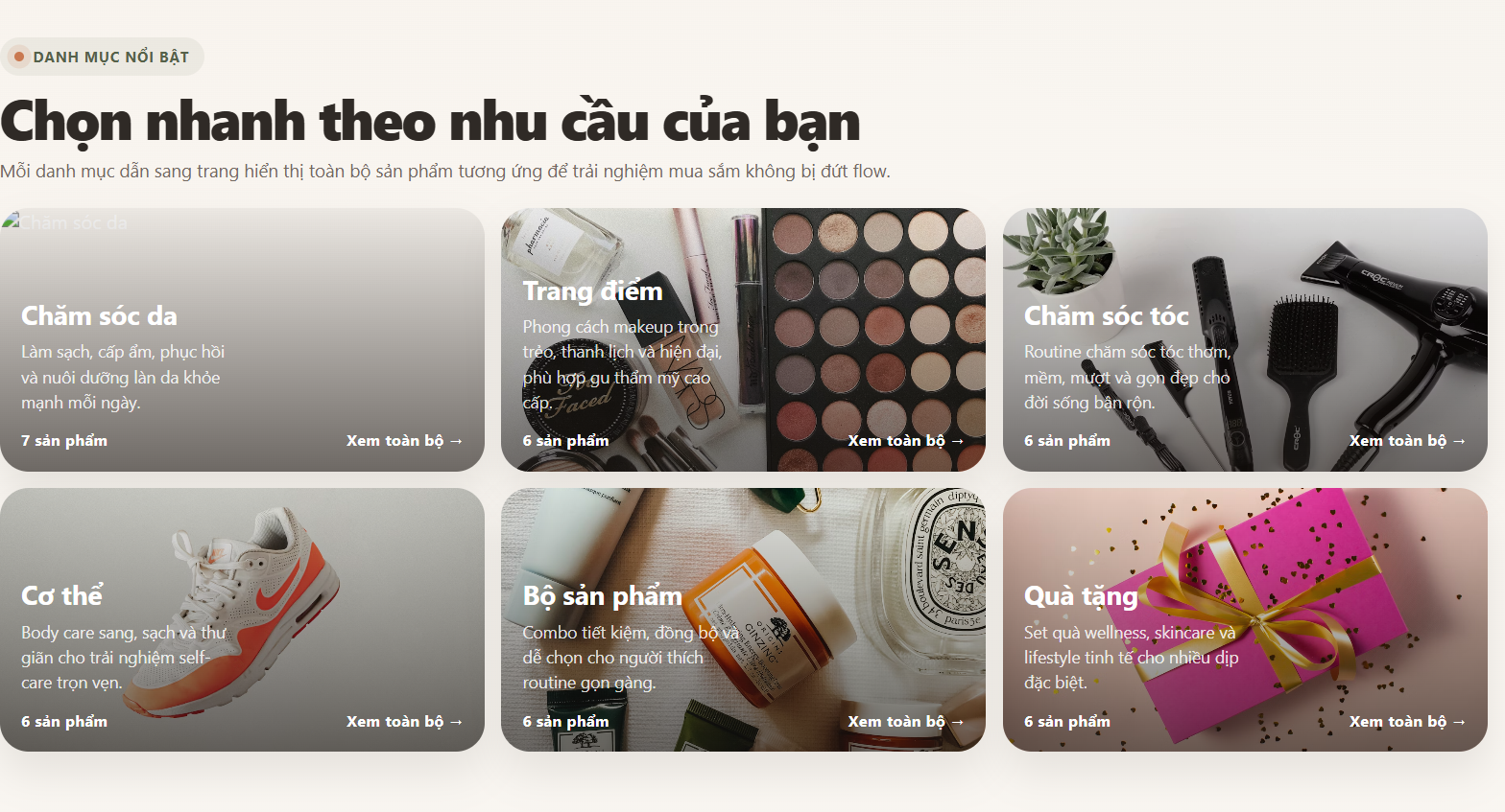 Website Mỹ Phẩm Cao Cấp V2