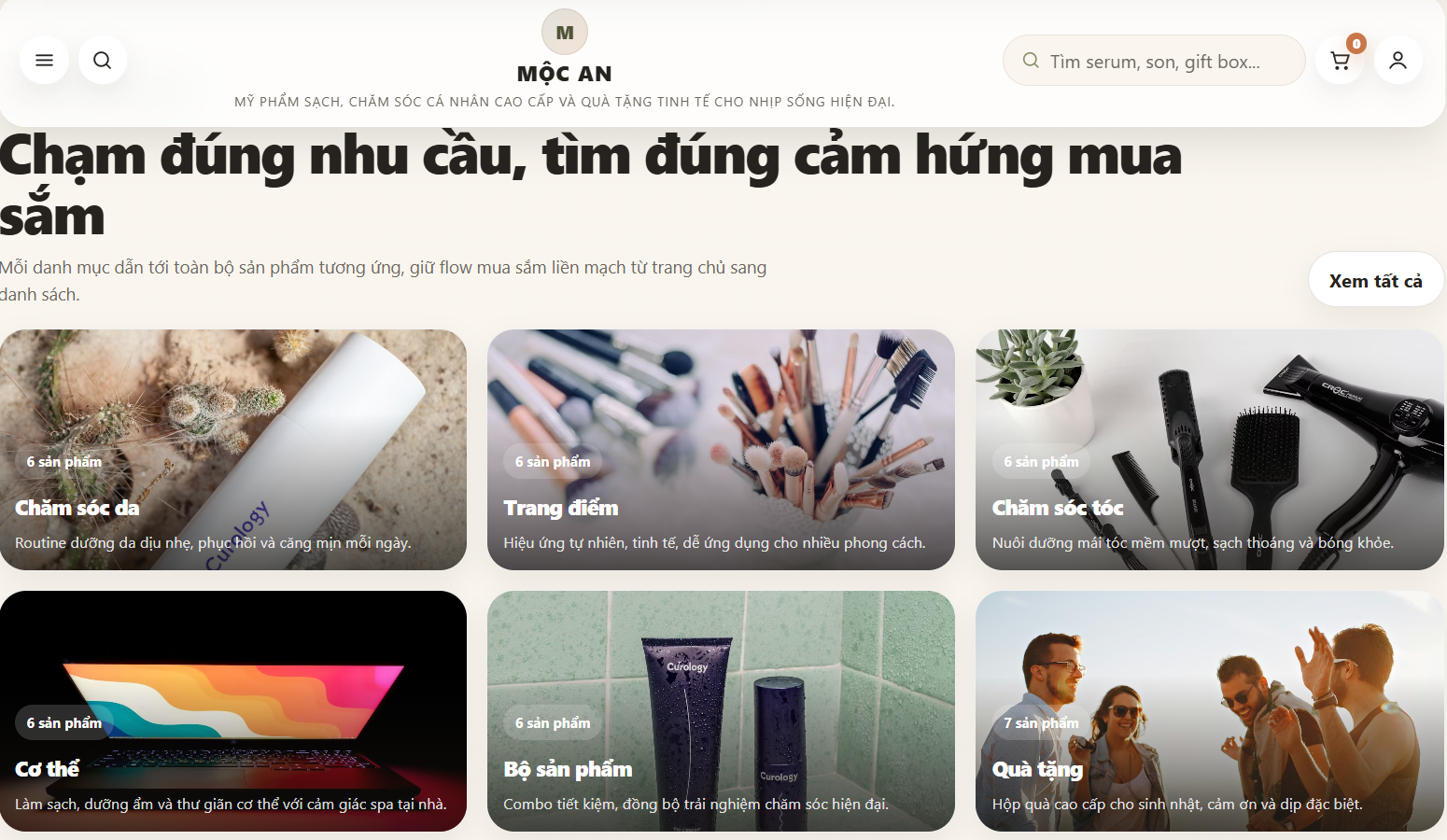 Website Mỹ Phẩm Cao Cấp V3