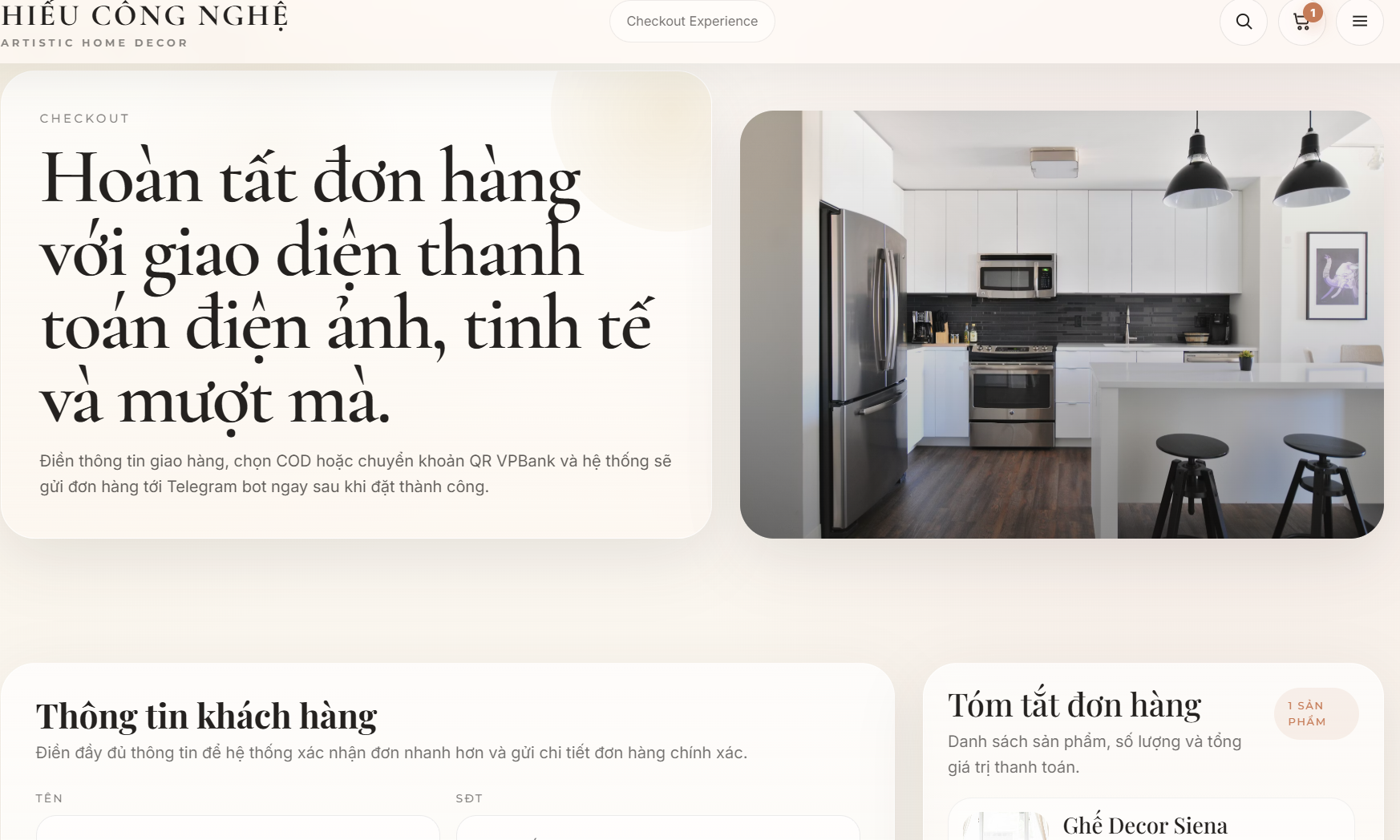 Website Nội Thất Decor V4