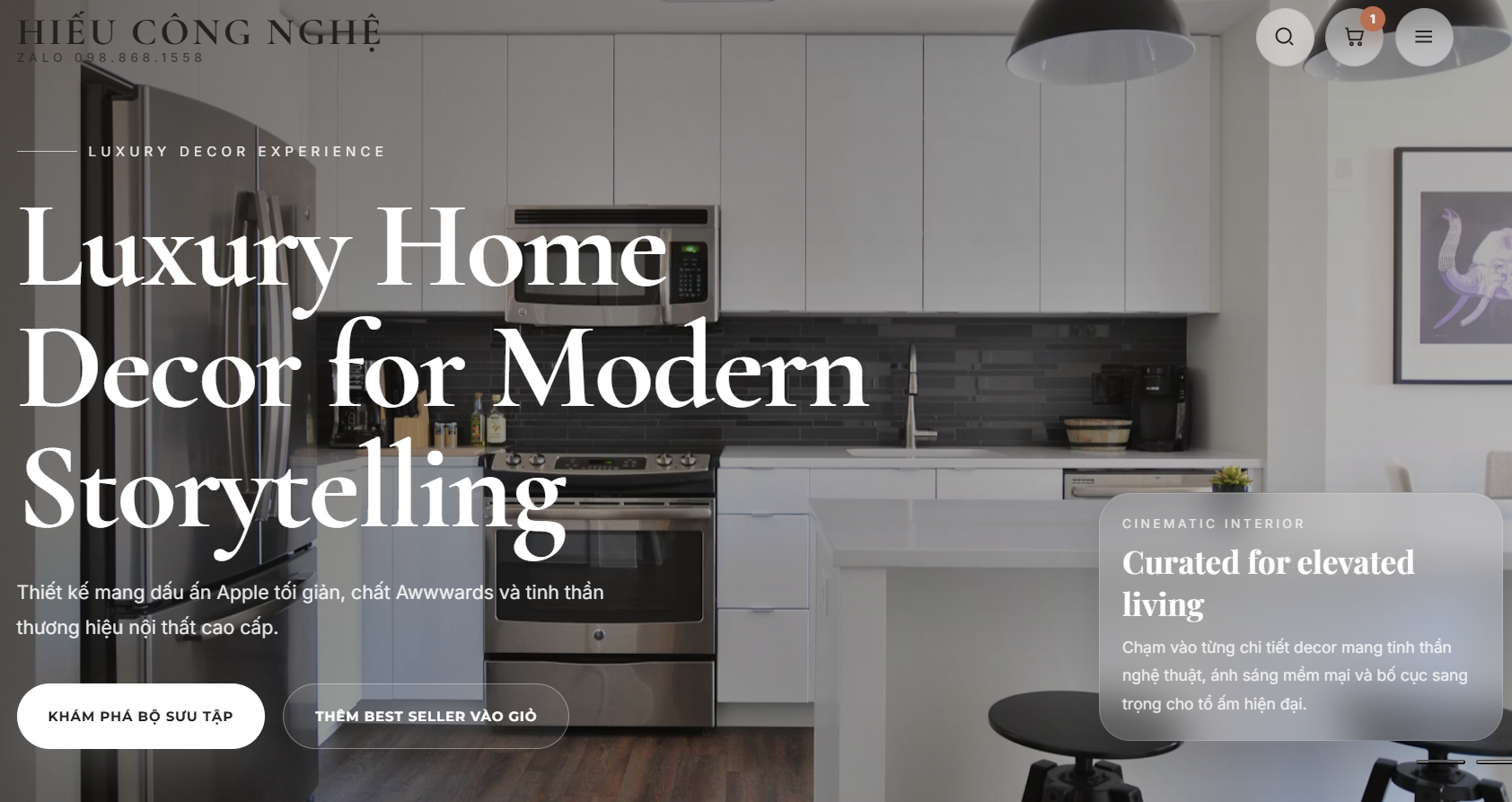 Website Nội Thất Decor V5