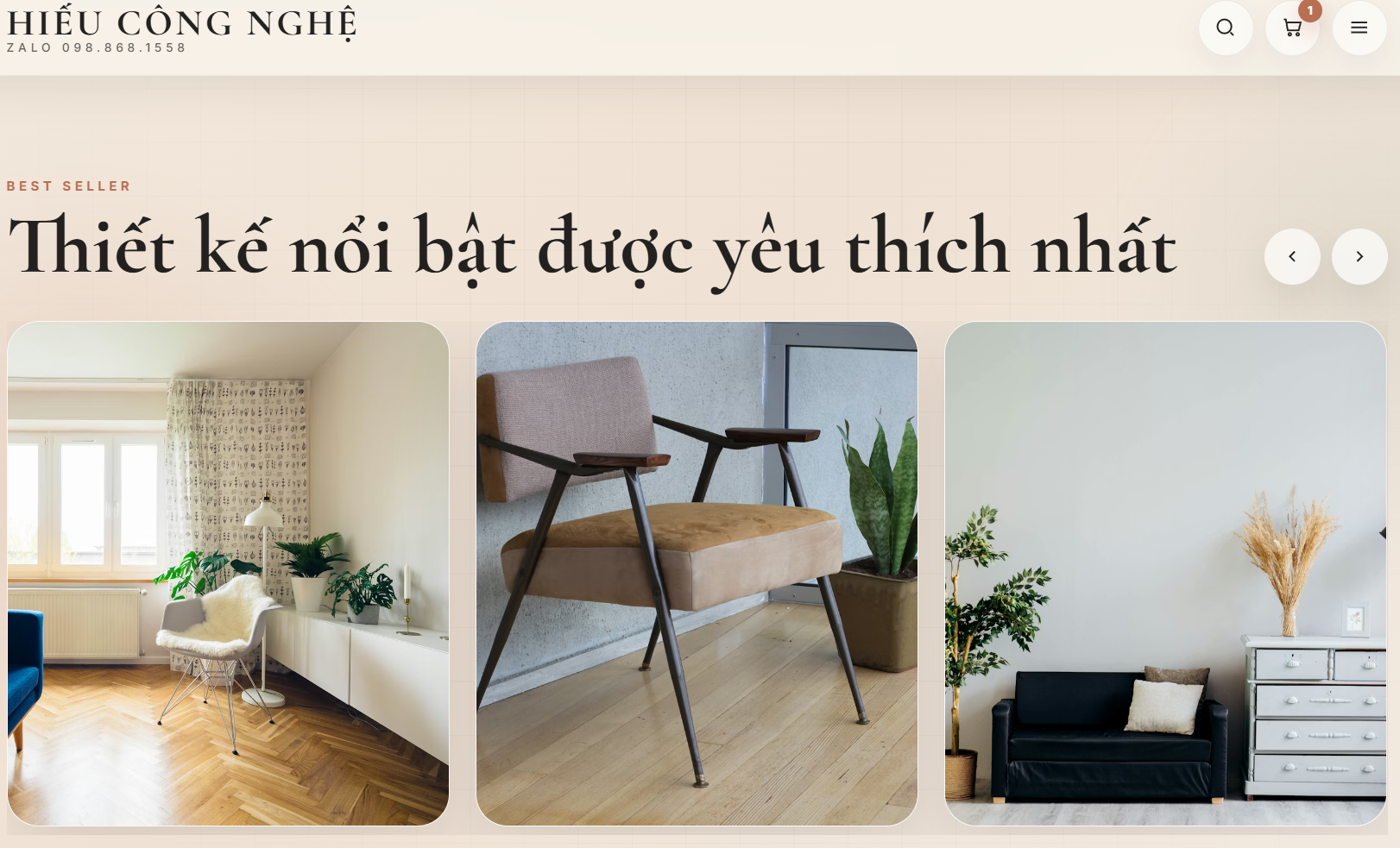 Website Nội Thất Decor V5