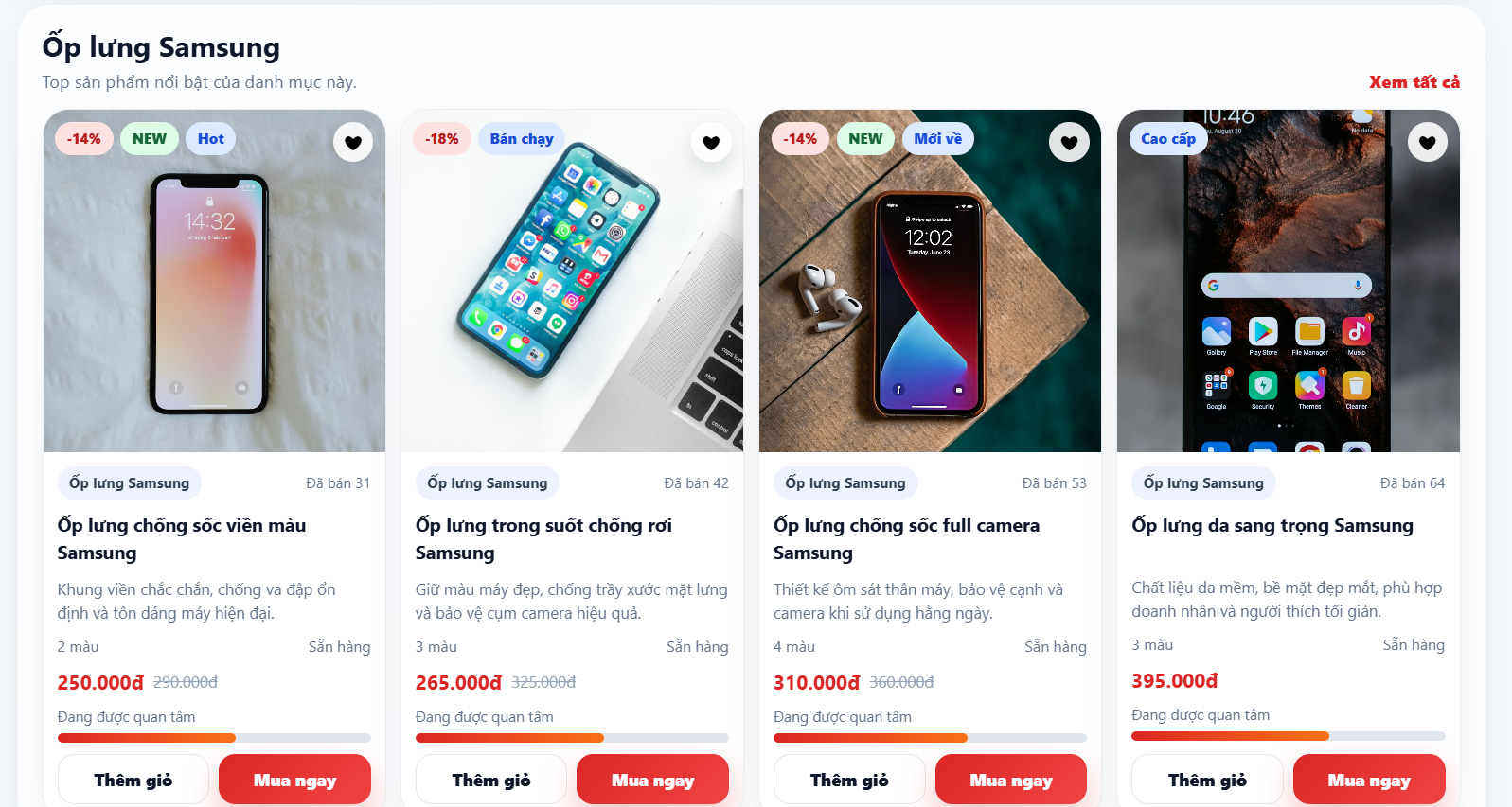 Website Phụ Kiện Công Nghệ V2