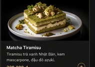 Matcha Tiramisu