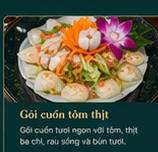 Gỏi cuốn tôm thịt